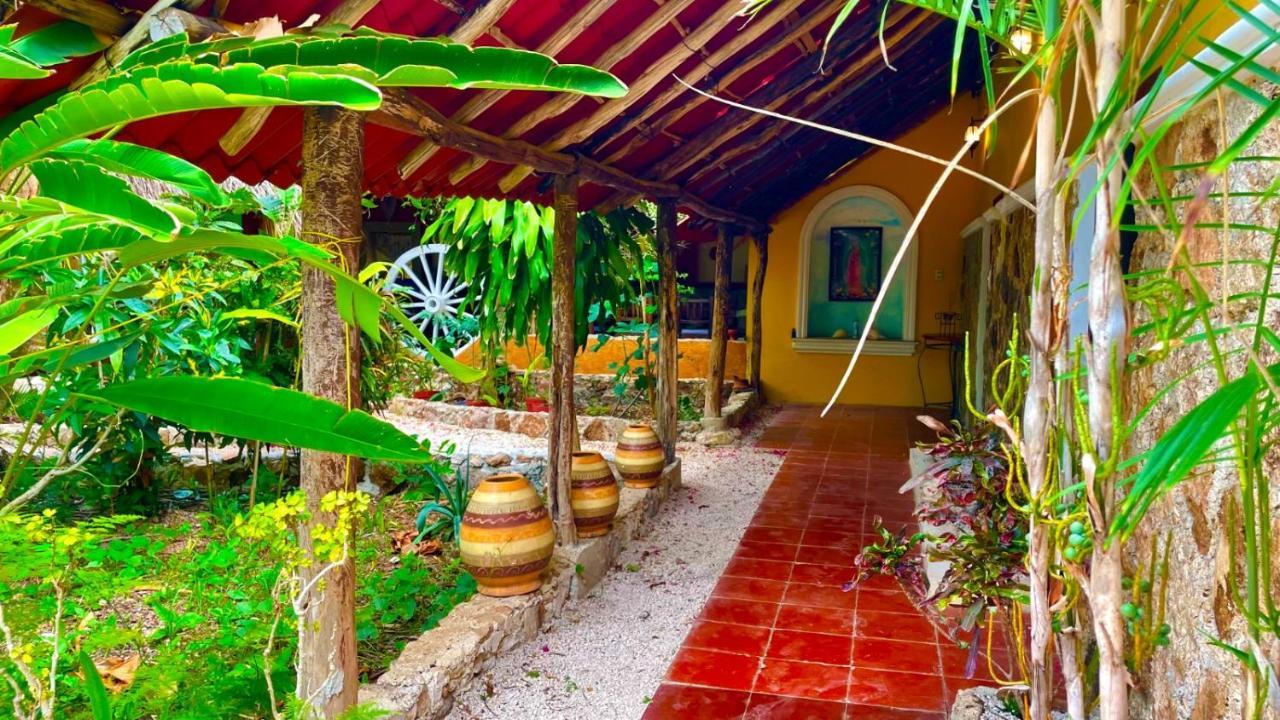 Gardenhotel Macan Che B&B Izamal Luaran gambar